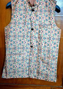 Printed Ethnic Jacket