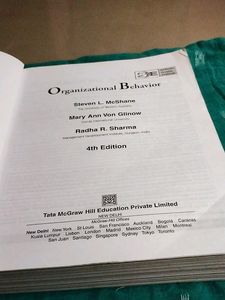 Organizational Behavior