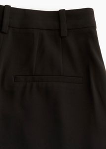 Black Wide Leg Trousers