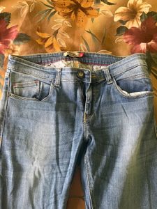 Light Wash Denim Jeans
