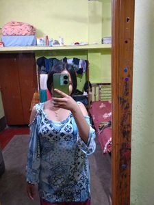 Oversized Off Shoulder Top