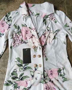 Women Floral Print Skirt &amp; Top Co-Ord Set