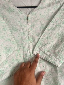 Biba Chikankari Kurta