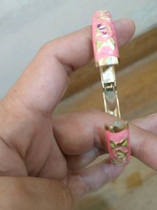 Pink &amp; Gold Bangle