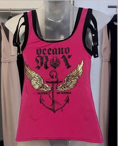 Yk2 Pinterest Padded Chic Pink Tank Top