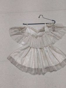 Sparkly Tulle Mini Dress