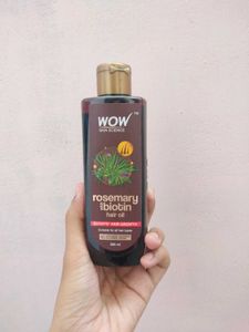 WOW Rosemary Biotin Hair Oil