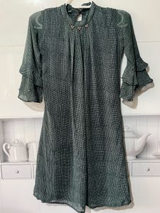 Dark Green Top