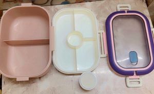 Cute Bento Lunch Boxes - Set of 2