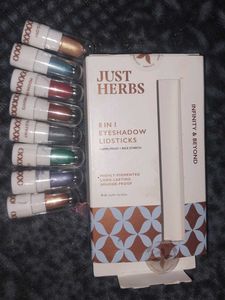 Just Herbs 8 In 1 Eyeshadow And Lidsticks