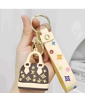 MINI HANDBAG KEYCHAIN LV PATTERN