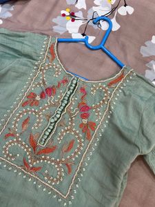 Embroidered Kurta dupatta set