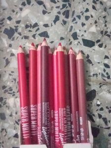 10 DIFFERENT SHADES MATE LIPLINER SUPER MATE