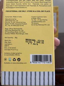 Dot And Key Sunscreen