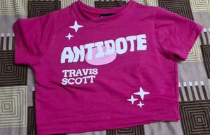 Cute Pink Graphic Tee