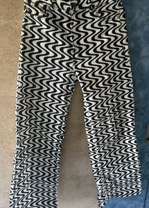 H&M Striped Jeans