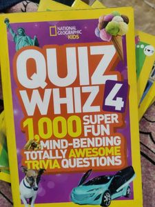 National Geographic Kids Quiz Whiz 1,2,3,4