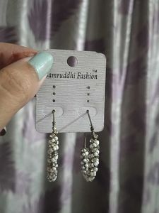 Vintage Style Pearl Drop Earrings