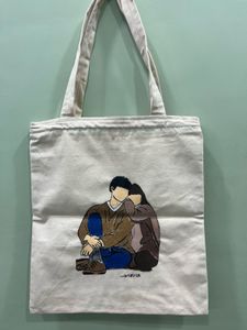 Hand-Painted Tote Bags