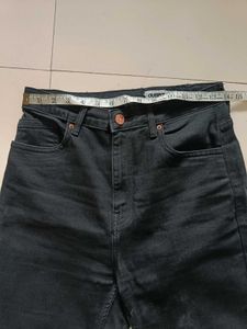 Outryt By Azorte Black Bootcut Jeans