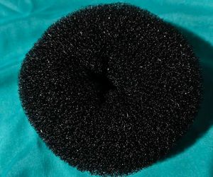 Hair Bun Maker - Black Donut Style