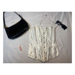 White Vintage Corset