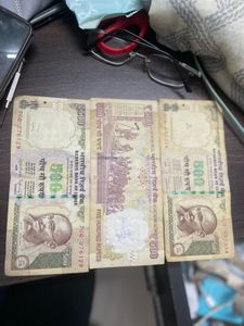 500 Rupee Notes (Set of 3)