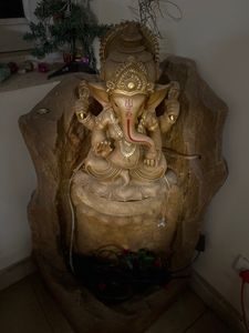 Sitting Ganesh Ji Water Fountain for Living Room/O