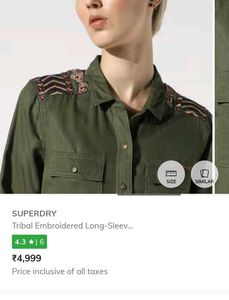 Superdry Embroidered Shirt