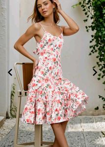 Floral Print Tiered Dress💌