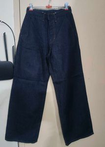 Wide Leg Denim Jeans