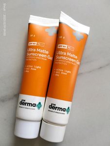 The Derma Co Ultra Matte Sunscreen Gel Spf 60