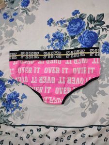 Pink By Victoria Secret Band Logo Brief Panty