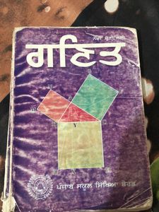Class 9th Pseb Math Book