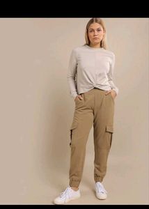 Fyre Rose Flap Pockets Cargo Joggers
