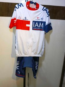 Scott Cycling Jersey & Padded Shorts Set