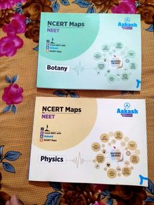 Aakash NCERT Maps For NEET ( Botany , Zoology, Physics And Chemistry) It Includes Mcqs For More Practice And The Important Lines Extracted From NCERTs