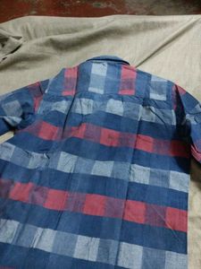 Striped Flannel Button-Down Shirt