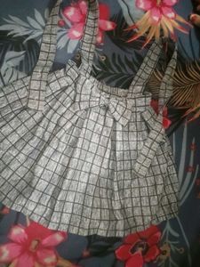 Cute Plaid Jumper Dress
