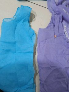 2 chikankari kurti combo DM me for price