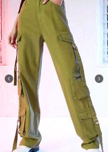 Olive Green Cargo Pants
