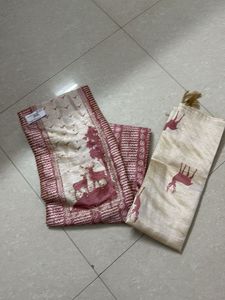 Elegant Dupatta with Deer Design