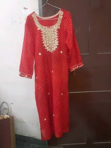 Lahariya Kurti With Skirt