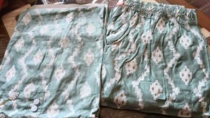 Mint Green Kurti Pant Set