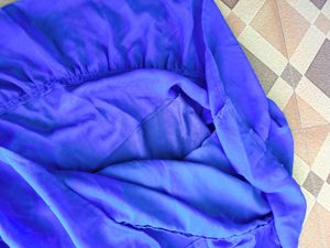 Blue Georgette Dress