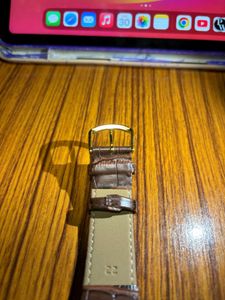 Titan Men Lether Watch With Brown Strap New Condit