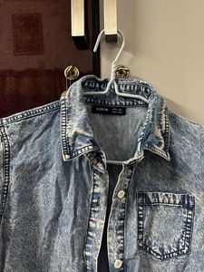 Denim Shein Jacket type Shirt | Unisex