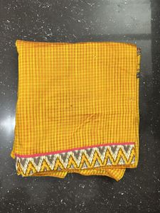 NEW YELLOW &amp; PINK DRESS MATERIAL