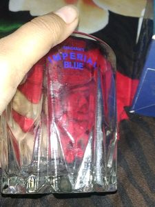 Seagram&#39;s Imperial Blue Whisky Glass