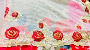 Party Wear Net Saree